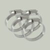 REACH SSD Stainless Steel Pole Mounting Clips x 4.